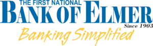 the first national bank of elmer logo