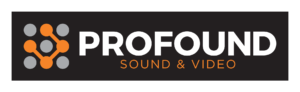 profound sound and video logo