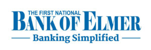First national bank of Elmer Logo