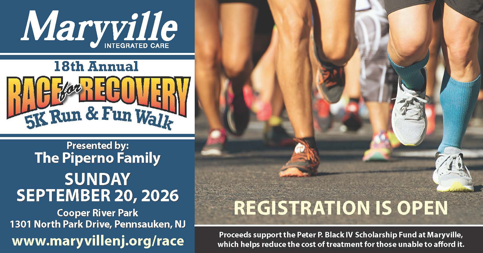2026 Race for Recovery 5K Run & Fun Walk
